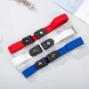 Lazy belt, no perforation, suitable for both men and women, elastic and adjustable tightness, jeans belt, seamless invisible belt manufacturer Item Picture